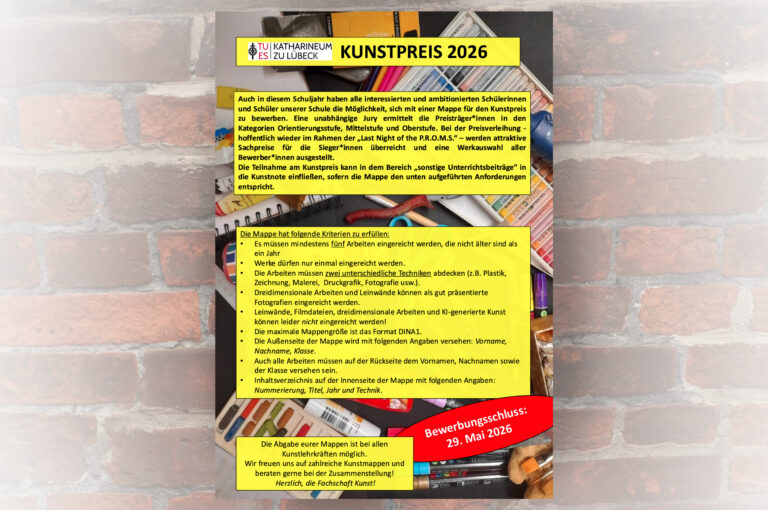 Bewerbung für den Kunstpreis 2026 nun möglich