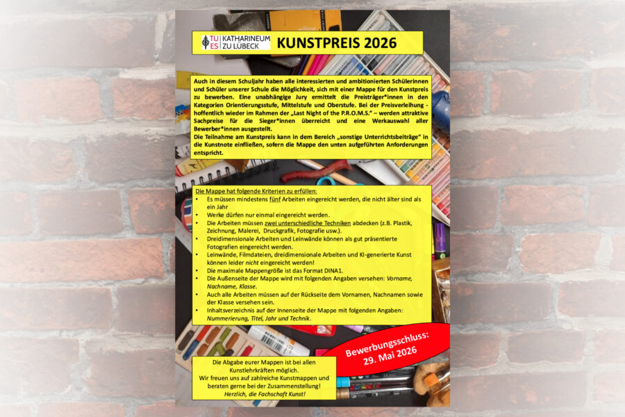 Bewerbung für den Kunstpreis 2026 nun möglich