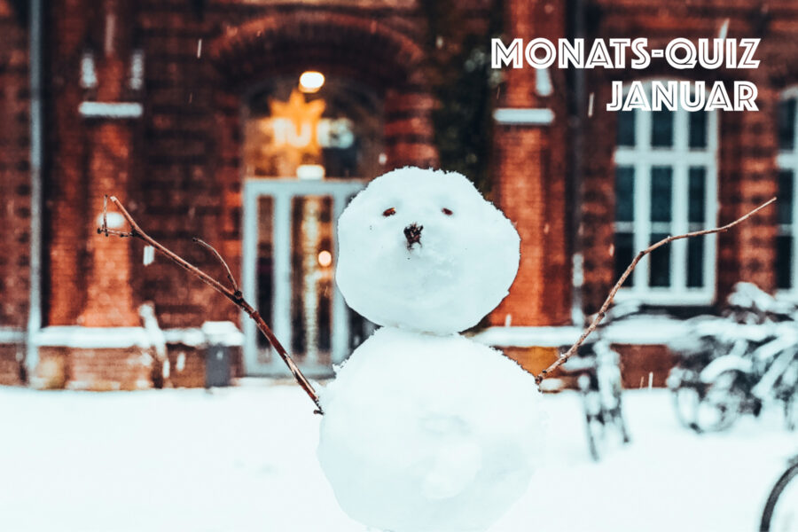 Frohes neues Jahr und brandneues Monatsquiz