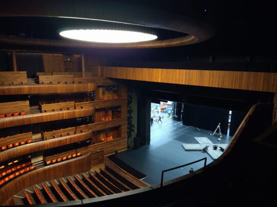 Ein Besuch in der 'neuen Oper' in Oslo.