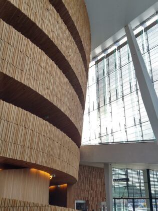 Ein Besuch in der 'neuen Oper' in Oslo.