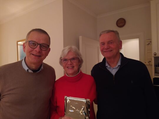 Ein Abend mit der Gründerin des Austausches Bettina Skard und ihrem Mann