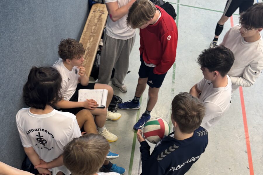 Das „who is who“ des Lübecker Schulvolleyballs – und wir mittendrin