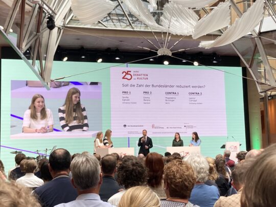 Das Bundesfinale von Jugend debattiert 2026