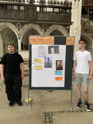 Abschluss des Schuljahresprojektes „Französische Spuren in Lübeck“