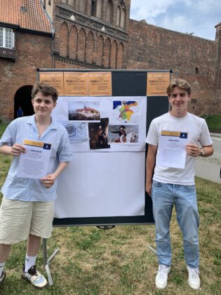 Abschluss des Schuljahresprojektes „Französische Spuren in Lübeck“