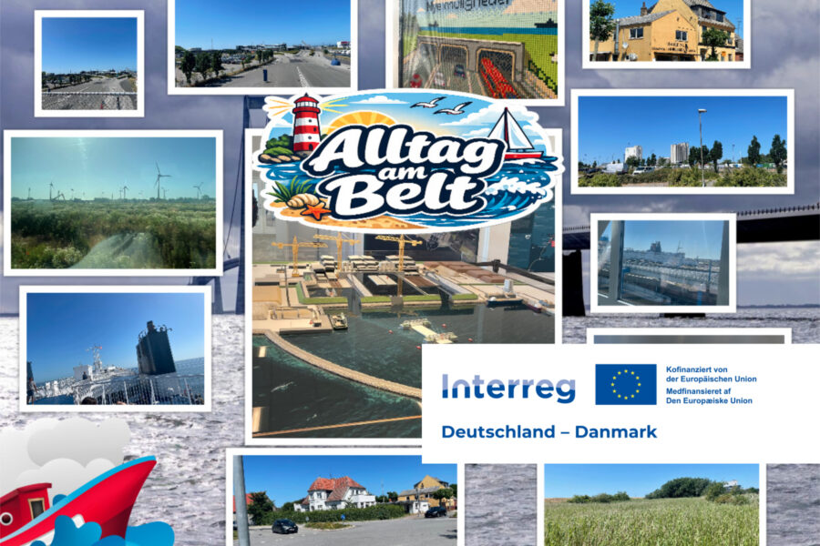 Interreg - Wir lernen unseren nördlichen Nachbarn noch besser kennen! Der deutsch-dänische Bürgerprojektefonds fördert das Katharineum zu Lübeck im Rahmen des Transportpools