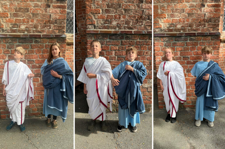 Mit Wachs, Toga und Nüsschen in die Ferien