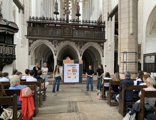Abschluss des Schuljahresprojektes „Französische Spuren in Lübeck“