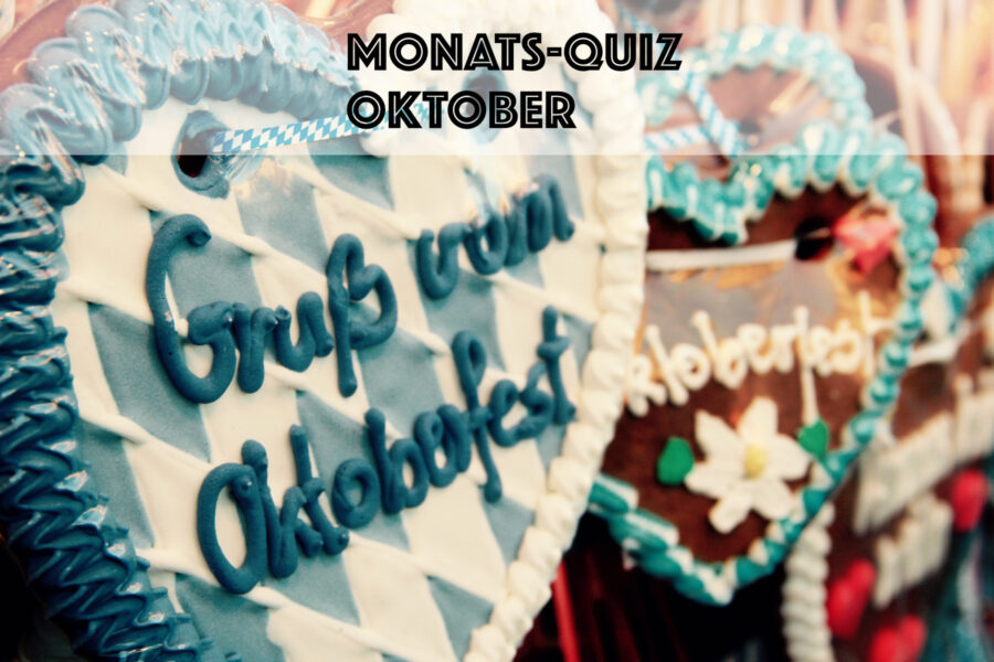 Oktoberfest - unser Quizthema für unser Oktoberquiz